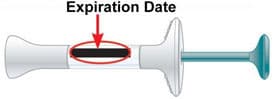 check the expiration date on the syringe.image