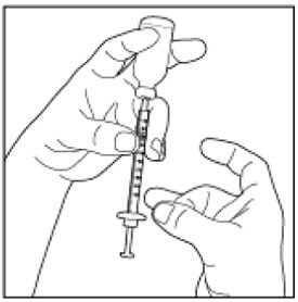 tap syringe gently to let out air bubbles.image