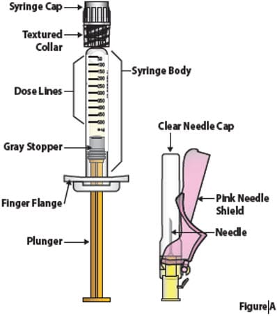 Guide to Prefilled syringe and Needle Parts.image