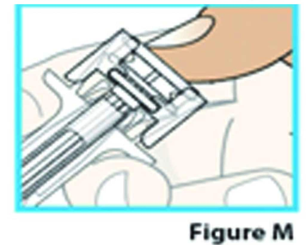 Push the Fylnetra plunger all the way to the bottom of the syringe.