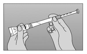 Gently squeeze the Premarin Vaginal Cream tube from the bottom to force sufficient cream into the barrel to provide the prescribed dose. Use the marked stopping points on the applicator to measure the correct dose.