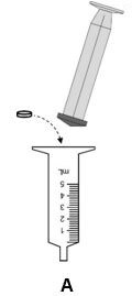 Remove the plunger from the oral syringe and place 1 whole Nityr tablet inside the oral syringe.