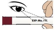 Check expiration date on the Zembrace SymTouch autoinjector.