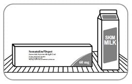 Place the unopened Somatuline Depot box in fridge.