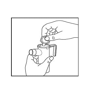 Place the open end of the Pulmicort Respules ampule into the nebulizer cup (reservoir) and slowly squeeze all of the medicine from the ampule into the nebulizer medicine cup