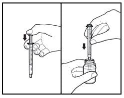 Use a new disposable amber oral syringe for each dose of Rapamune oral solution.