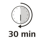 After you have checked the syringe, place it on a clean, flat work surface (like a table) for 30 minutes to allow it to reach room temperature.