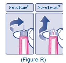 Carefully remove the needle from the Xultophy pen after each use and throw it away 