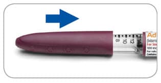 Replace the pen on your Adlyxin pen.