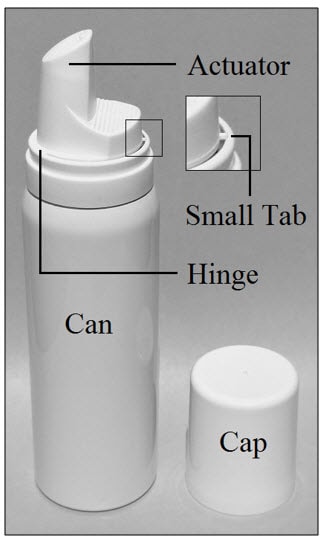 Parts of the Lexette can.image