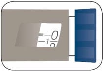 push dose knob until it stops at 0.image