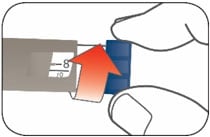 turn dose knob to select units.image