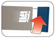 turn dose knob to select 2 units.image