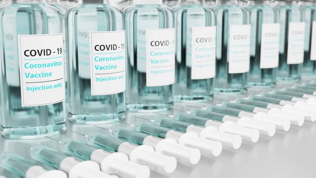 Vials of vaccine to protect against COVID-19
