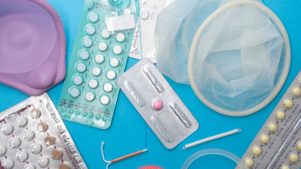 Different types of contraception
