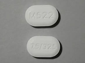 M522 7.5/325 - Acetaminophen and Oxycodone Hydrochloride