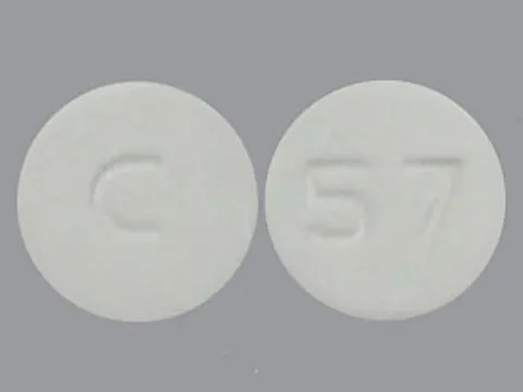 Image 1 - Imprint C 57 - amlodipine 2.5 mg