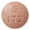 Image 1 - Imprint E 172 - enalapril 10 mg / 25 mg