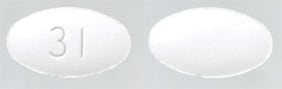 Imprint 31 - alendronate 70 mg