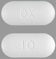 Imprint OX 10 - oxandrolone 10 mg