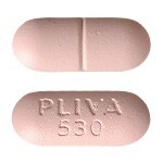 Image 1 - Imprint PLIVA 530 - Choline Magnesium Trisalicylate 1000 mg