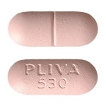 Image 1 - Imprint PLIVA 530 - Choline Magnesium Trisalicylate 1000 mg