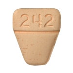 Image 1 - Imprint 242 - clorazepate 7.5 mg