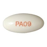 Imprint PA 09 - cyclosporine 25 mg