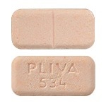 PLIVA 534 - Hydrochlorothiazide and Triamterene