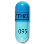 Image 1 - Imprint ETHEX 095 - Phenavent LA Guaifenesin 400 mg / Phenylephrine HCl 30 mg