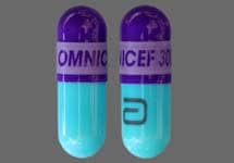 Image 1 - Imprint OMNICEF 300 mg  Logo - cefdinir 300 mg