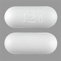 Imprint 121 - acetaminophen 500 mg