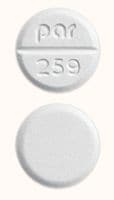 Imprint par 259 - metaproterenol 20 mg