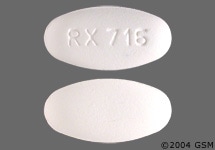 Imprint RX 716 - ofloxacin 200 mg