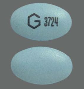 Imprint G 3724 - flurbiprofen 100 mg