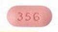 Imprint G G 356 - levetiracetam 750 mg