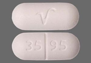 35 95 V - Acetaminophen and Hydrocodone Bitartrate