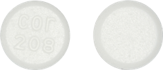Imprint cor 208 - diethylpropion 25 mg