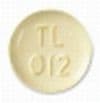 Imprint TL 012 - folic acid 1 mg