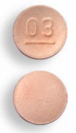 Imprint 03 - fexofenadine 30 mg