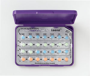 Image 1 - Imprint WATSON 243 - Leena ethinyl estradiol 0.035 mg / norethindrone 0.5 mg