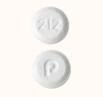 Image 1 - Imprint P 212 - risperidone 0.25 mg