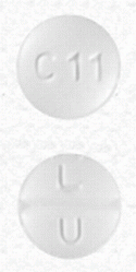 Imprint L U C11 - perindopril 2 mg