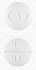 Imprint L U C13 - perindopril 8 mg