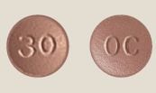 Image 1 - Imprint OC 30 - OxyContin 30 mg