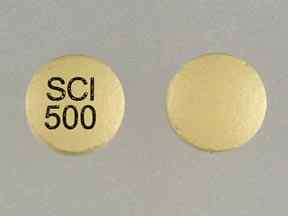 Imprint SCI 500 - nisoldipine 8.5 mg