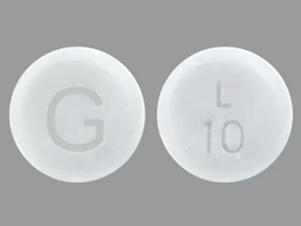 Imprint G L 10 - loratadine 10 mg