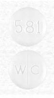 Image 1 - Imprint W C 581 - Femcon Fe ethinyl estradiol 0.035 mg / norethindrone 0.4 mg