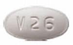 Image 1 - Imprint V26 - voriconazole 50 mg