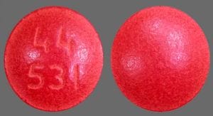 Pill Finder: 44 531 Red Round - Medicine.com